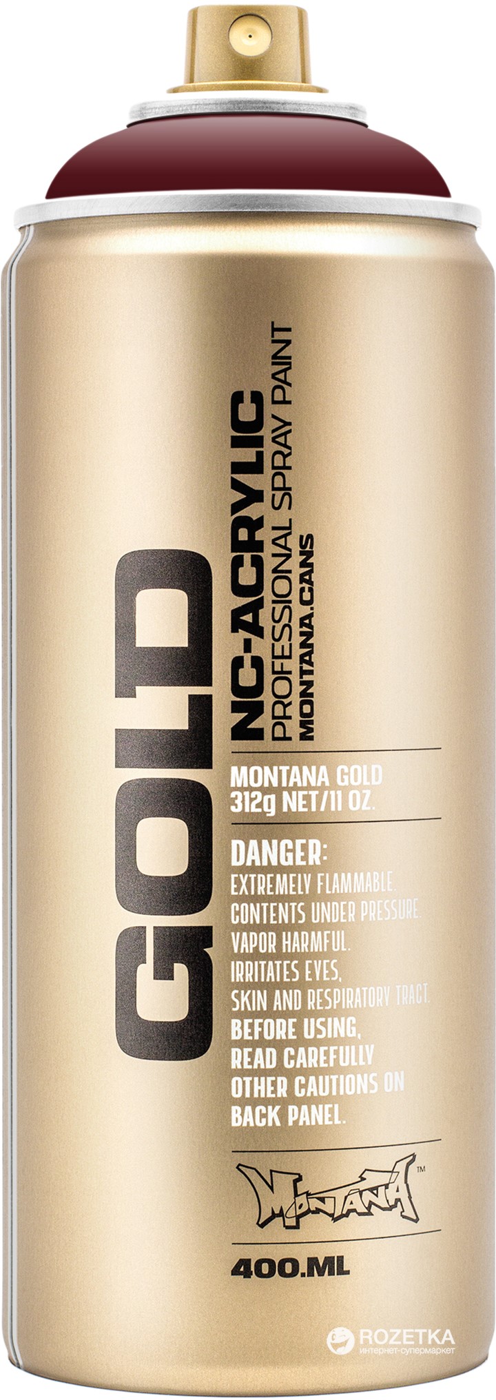 

Акриловая краска-спрей Montana Gold 3070 Фиолетовый 400 мл (Purple Red) (4048500284380)