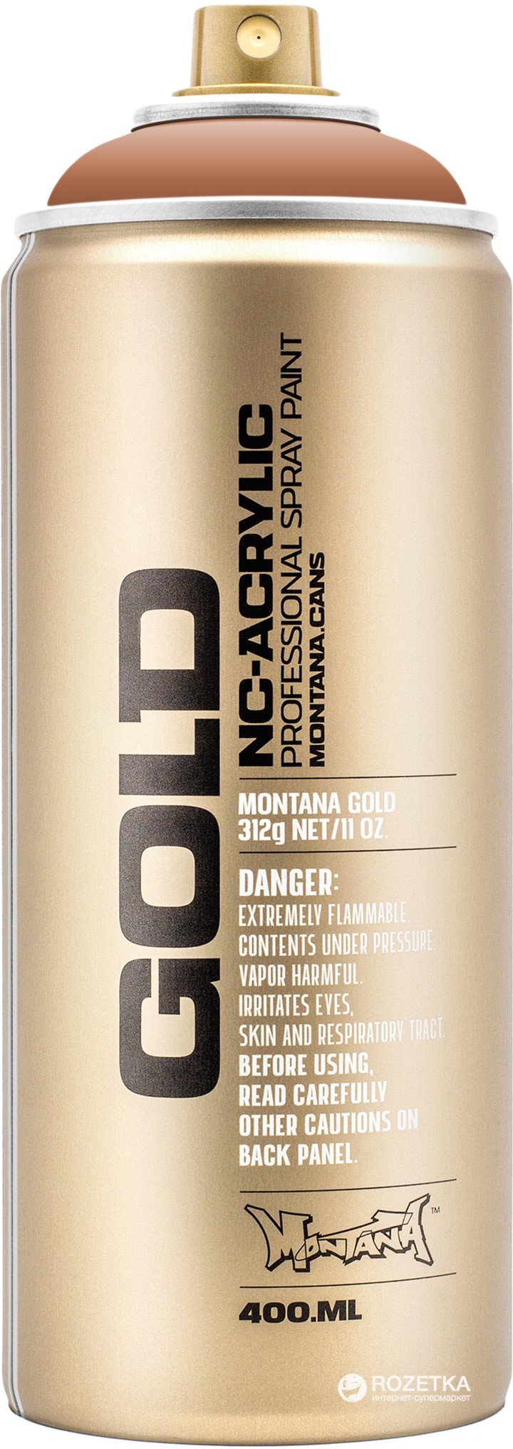 

Акриловая краска-спрей Montana Gold 8090 Нуга 400 мл (Nougat) (4048500285455)
