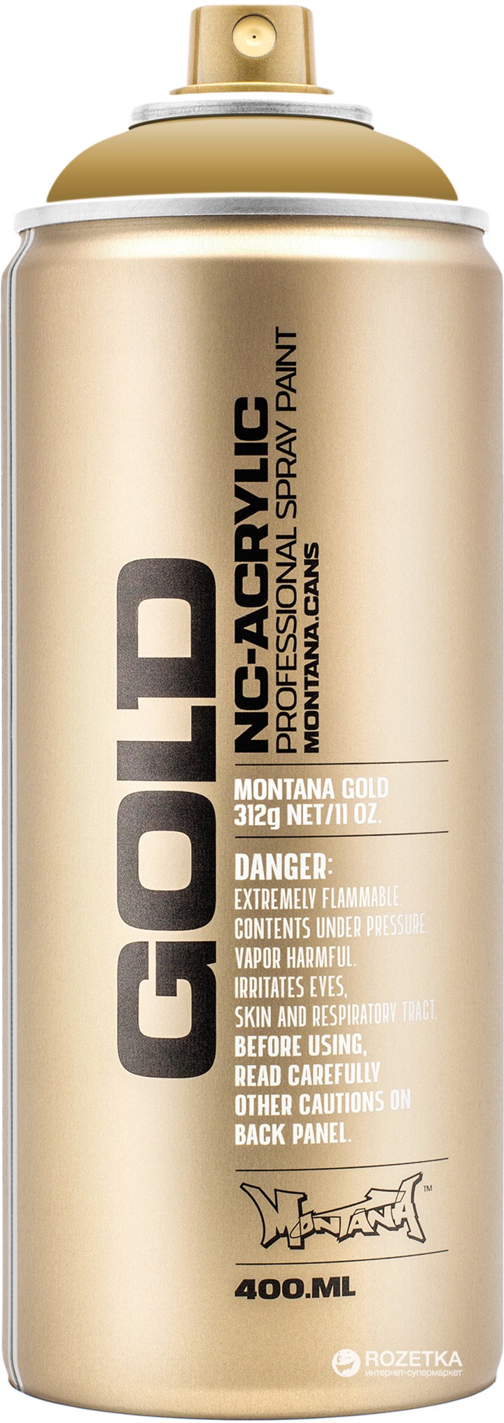 

Акриловая краска-спрей Montana Gold CL8300 Песок 400 мл (Sand) (4048500283765)