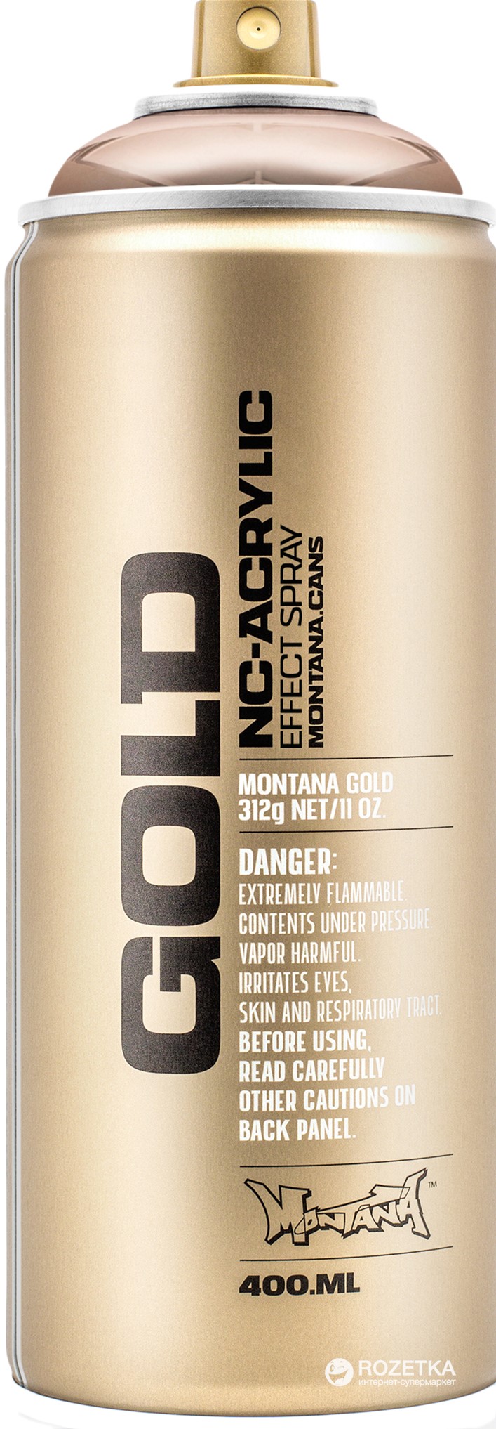 

Акриловая краска-спрей Montana Gold M2000 Медный хром 400 мл (Copperchrome) (4048500285936)