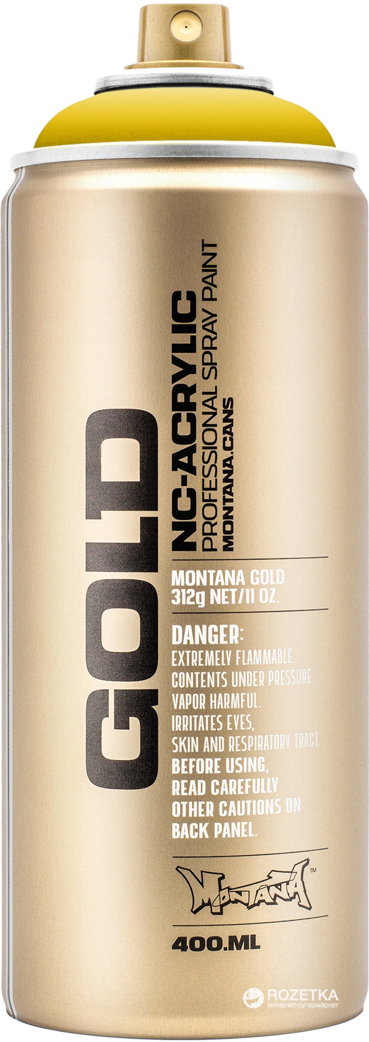 

Акриловая краска-спрей Montana Gold 1040 Азия 400 мл (Asia) (4048500283949)