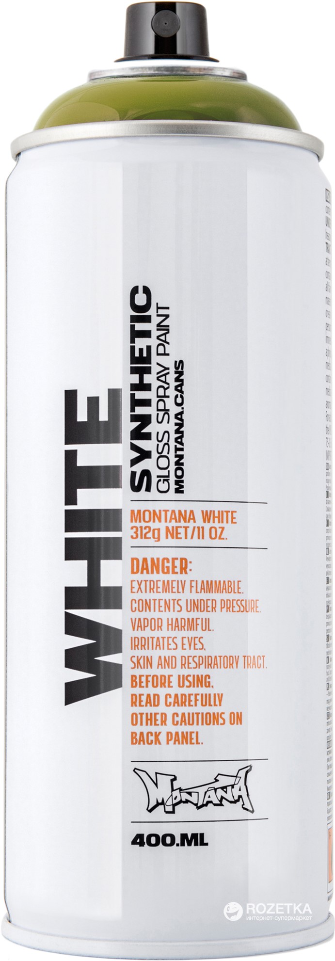 

Синтетическая краска-спрей Montana WHT1160 Дикий Вилли, 400 мл (Wild Willy) (4048500280078)