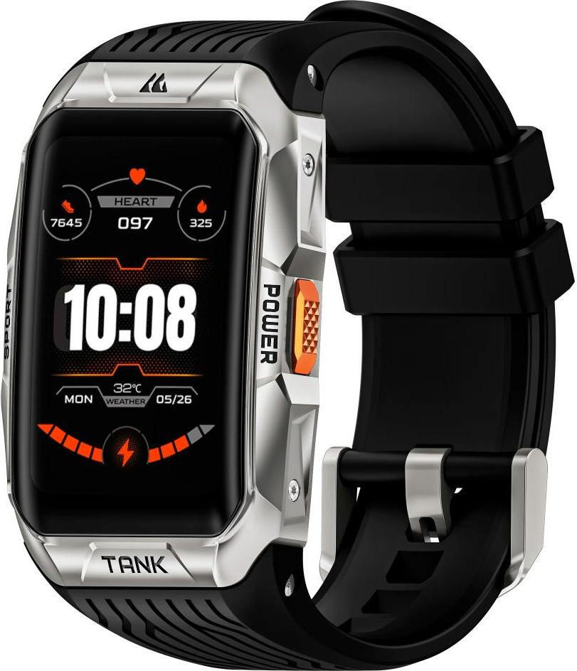 Смарт-годинник Kospet Tank X2 Ultra Black (1077-0338) – фото
