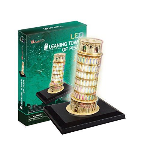 

Пазл 3D CubicFun Пизанская башня светящаяся (L502H) 15 эл