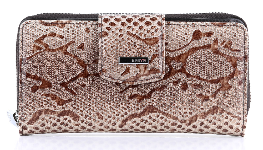 

Гаманець Karya Коричневий 00000009118