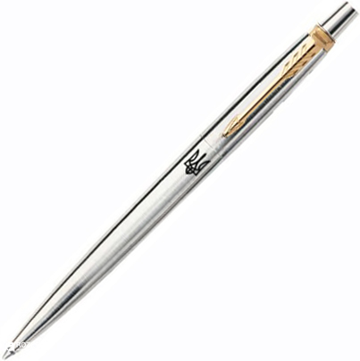 

Ручка шариковая Parker Jotter 17 SS GT BP Трезубец Синяя Серебристый корпус (16 032_TR)