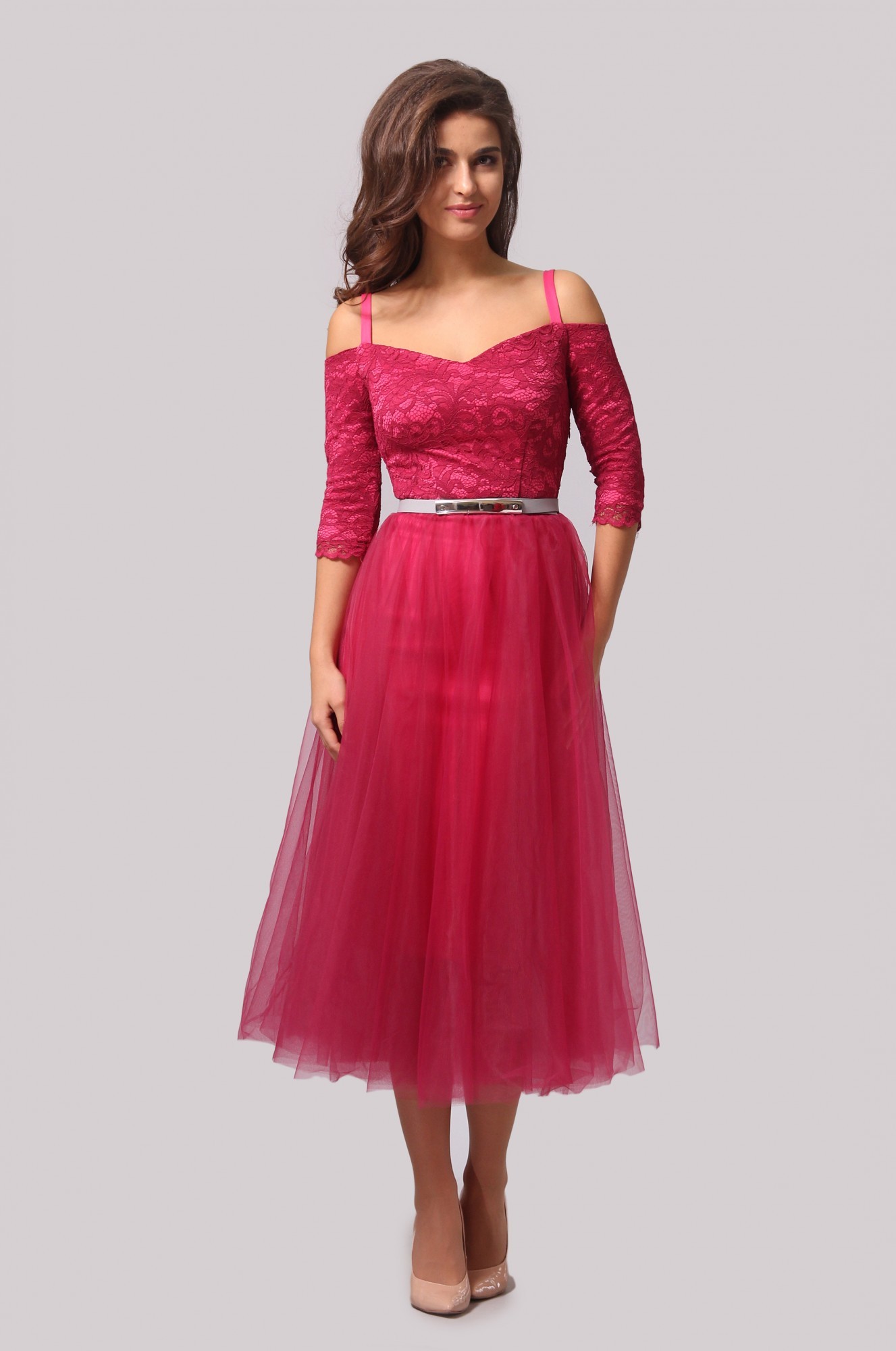 

Женское платье Agata Webers, Рим фуксия L