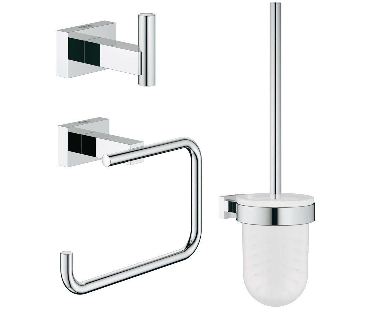 

Набор аксессуаров 3 в 1 GROHE ESSENTIALS CUBE NEW 40757001