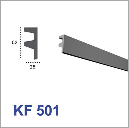 

Карниз для скрытого освещения Tesori KF501 200см