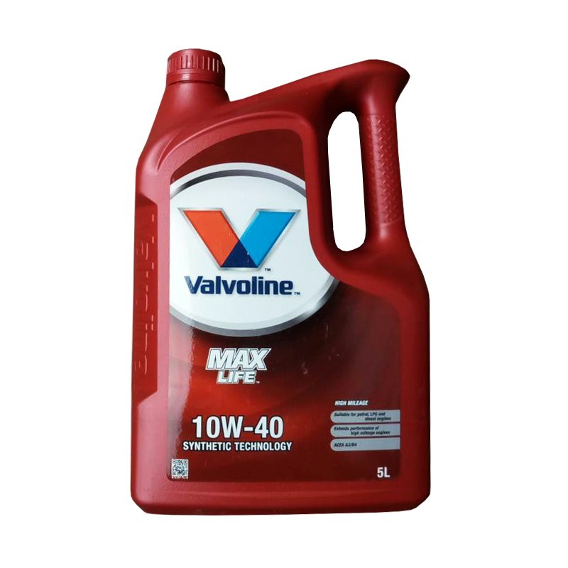 Моторное масло Valvoline MAXLIFE 10W-40 5 л (872297) – фото, отзывы ...
