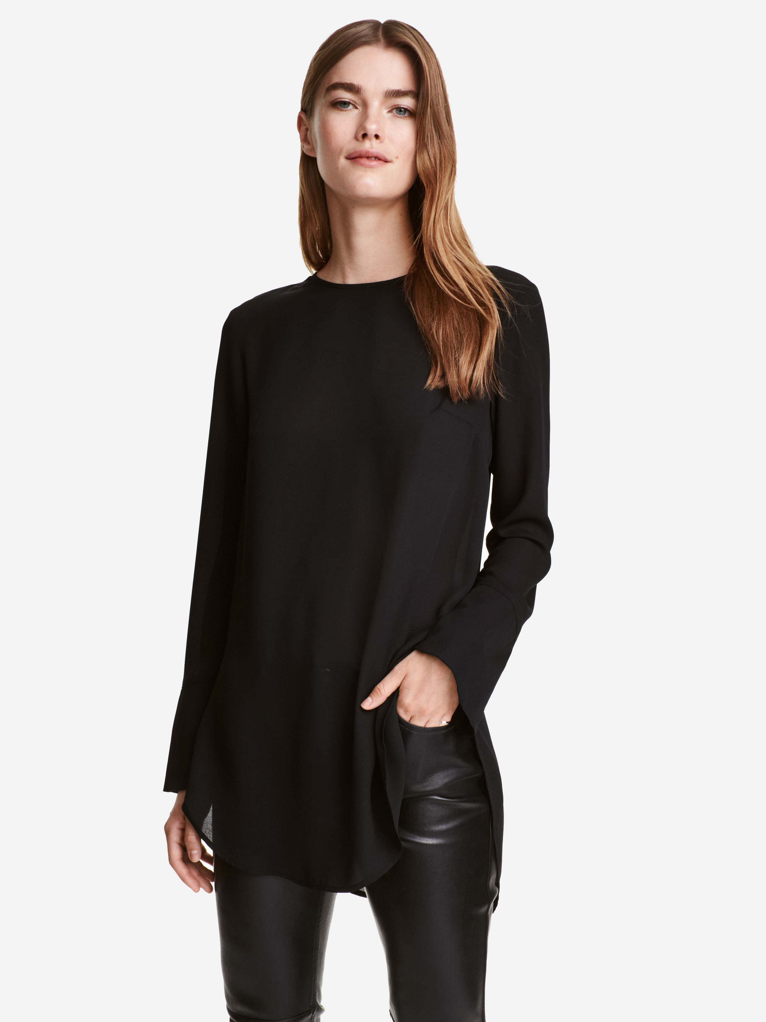 

Блузка H&M 4212494 32 Черная
