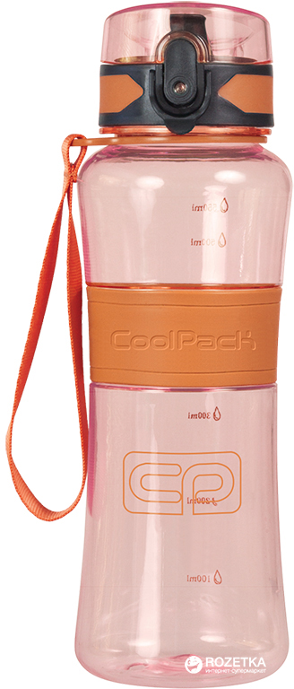 

Бутылка для воды CoolPack Tritanum Bpa Free Оранжевая 550 мл
