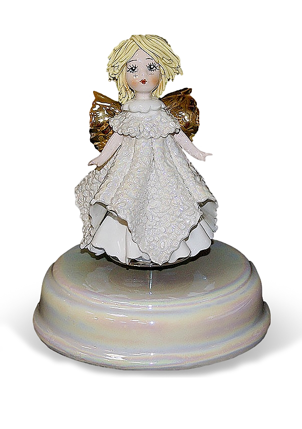 

Статуэтка Zampiva Ангел-блондинка музыкальная 15 см