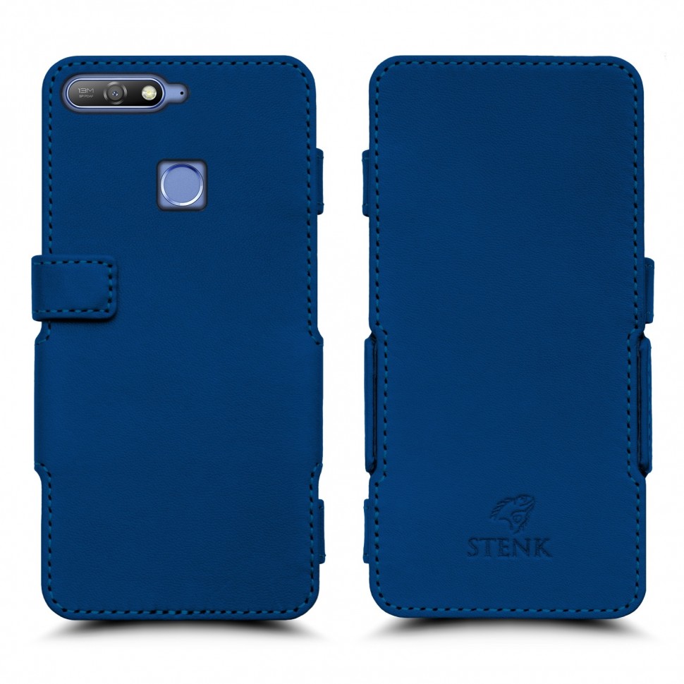 

Чехол книжка Stenk Prime для Huawei Y6 Prime (2018) Синий