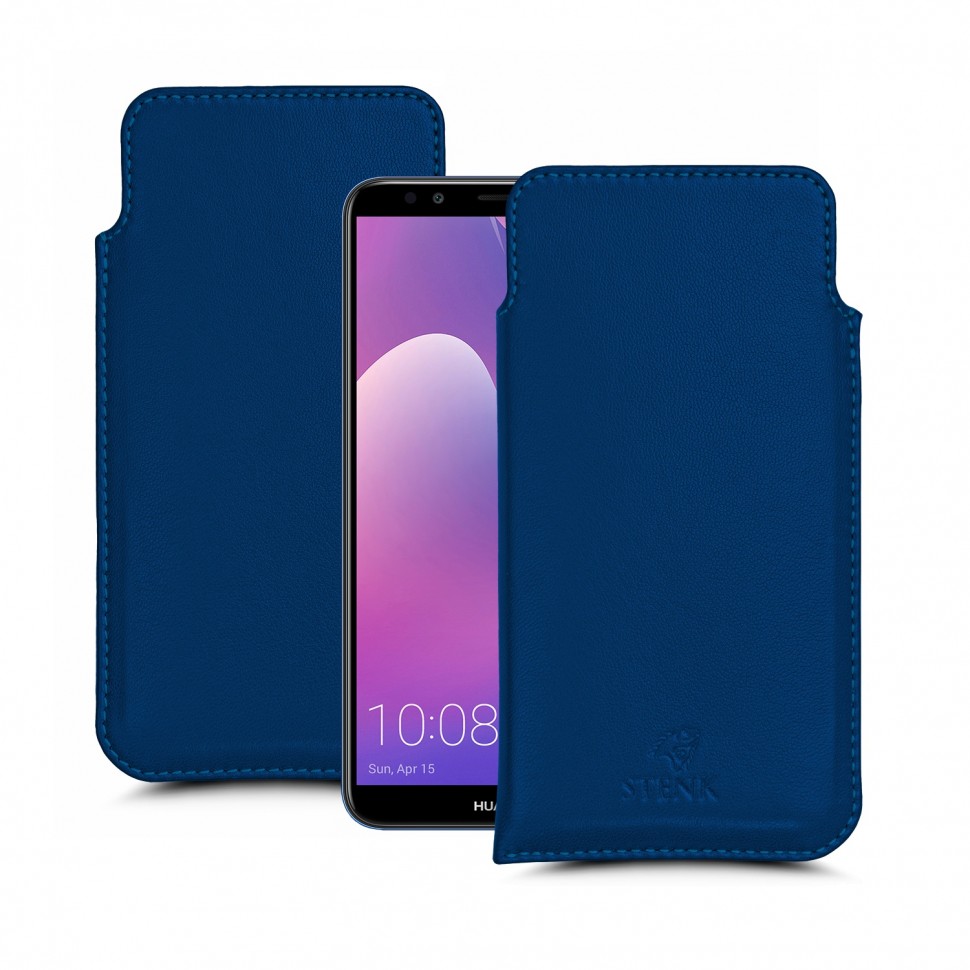 

Футляр Stenk Elegance для Huawei Y7 (2018) Синий