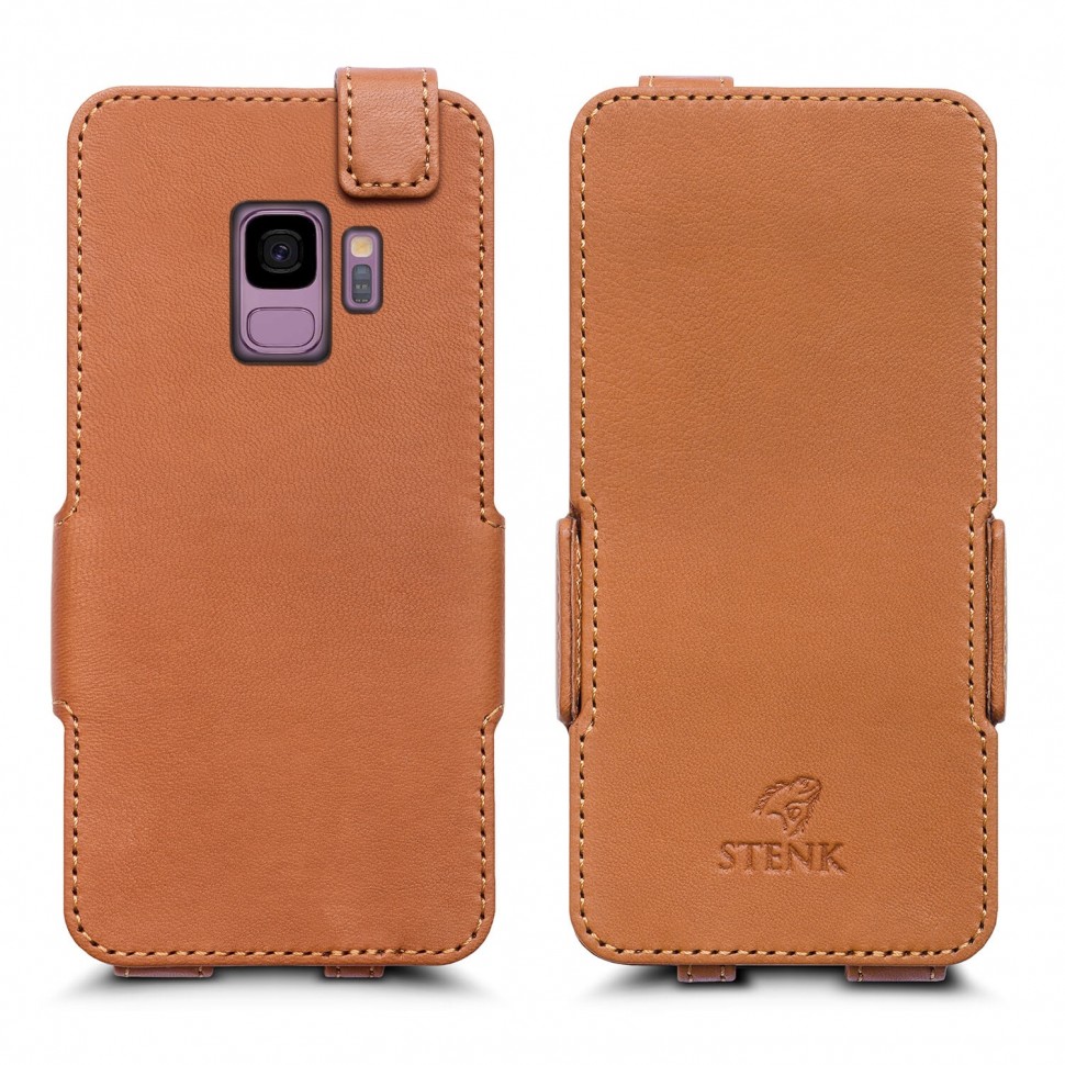 

Чехол флип Stenk Prime для Samsung Galaxy S9 Camel