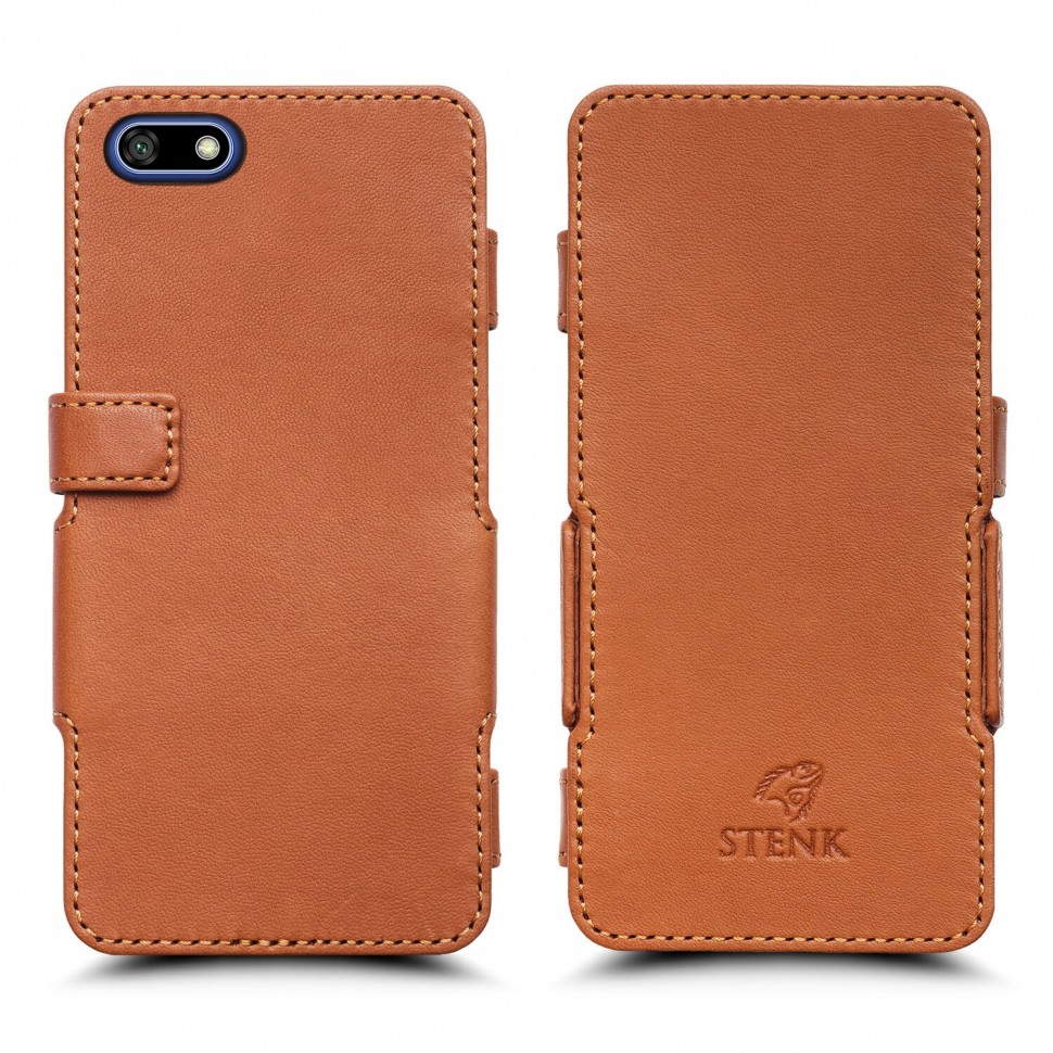 

Чехол книжка Stenk Prime для Huawei Y5 (2018) Camel