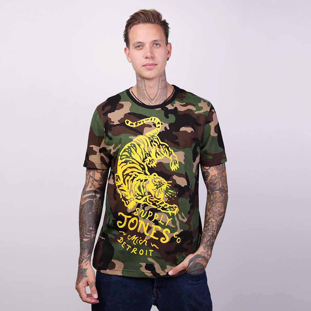 

Футболка POWER DETROIT-SS-19- 894 Хаки 100114_L