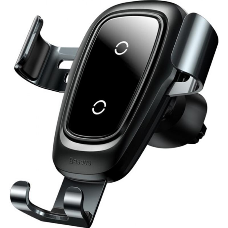 

Автодержатель Baseus Wireless Explore Gravity на решетку (WXYL-K01) Black