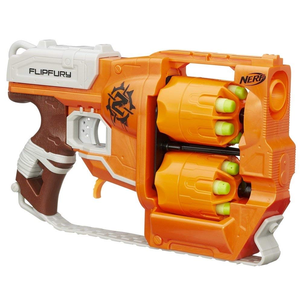 

Бластер Нерф Зомби Страйк Переворот Nerf Zombie Strike FlipFury Blaster Hasbro (A9603)