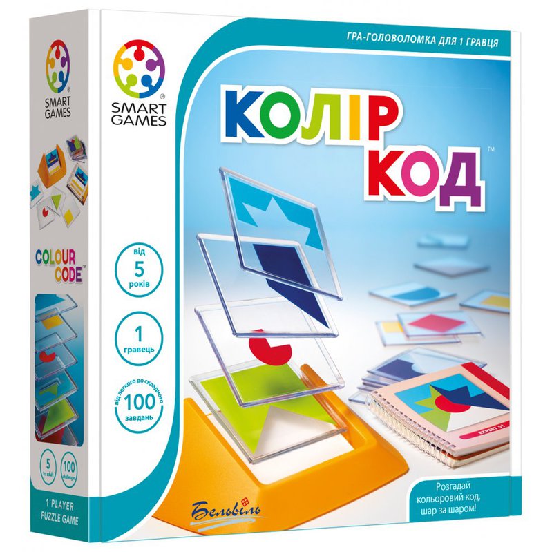 

Головоломка Smart Games Цвет код