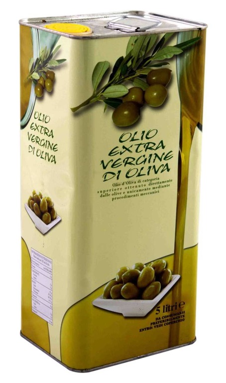 Оливковое масло Olio Extra Vergine di Oliva ж/б 5 л – купить в интернет ...