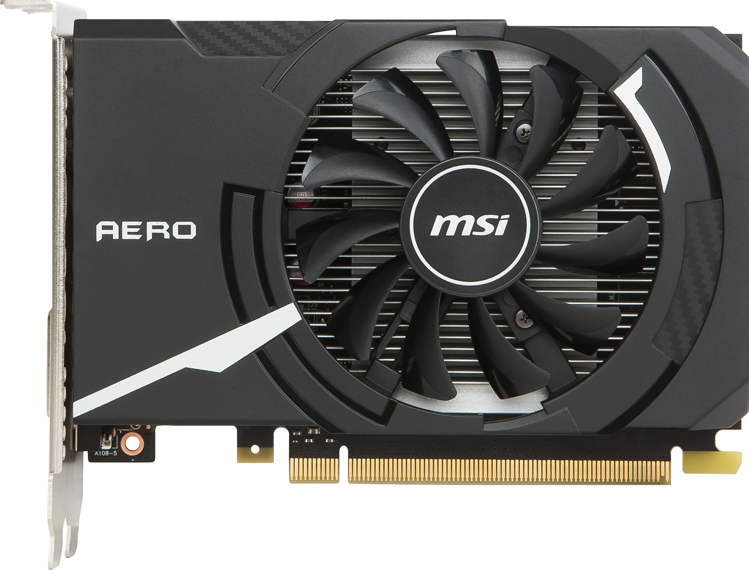 

MSI PCI-Ex GeForce GT 1030 Aero ITX OC 2GB DDR4 (64bit) (1189/2100) (DVI, HDMI) (GT 1030 AERO ITX 2GD4 OC)