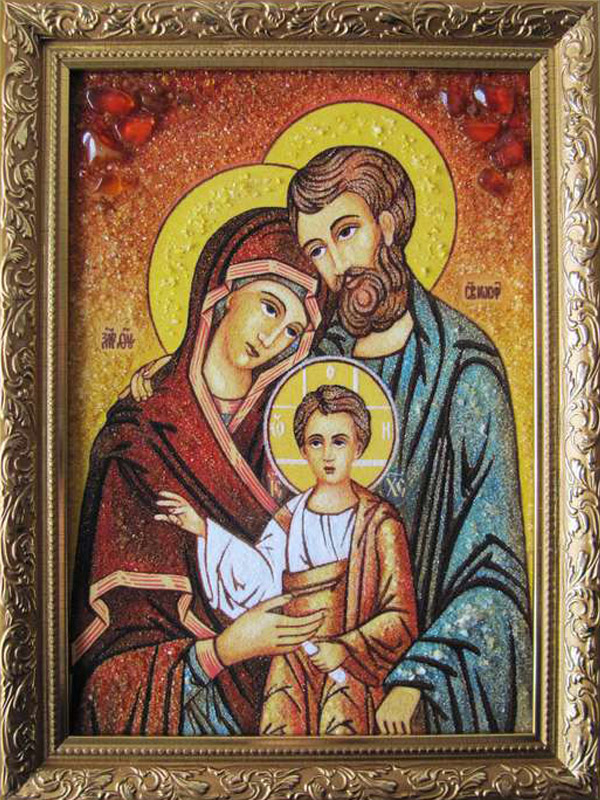 

Икона из янтаря 35*25 см jan0007