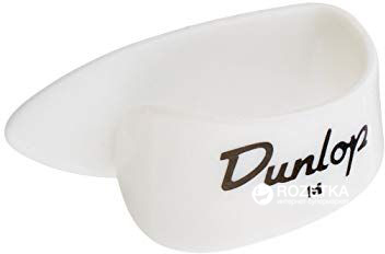 

Медиатор-коготь Dunlop 9002R White Plastic ThumbPick Medium 12 шт.