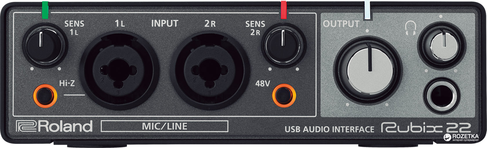 

Аудиоинтерфейс Roland Rubix22