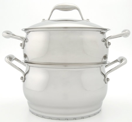 

Кастрюля с пароваркой BergHOFF Zeno 20см 1102160