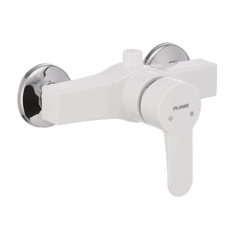 

Смеситель Для Душа Plamix Mario-003 White (Pm0011)