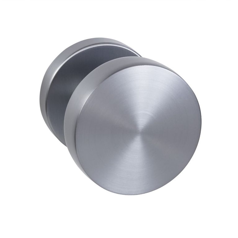 

Ручка Кноб Дверная K04 Матовый Хром (55 55) 1-Сторонняя Фикс Siba K04 0 55 55 Fix