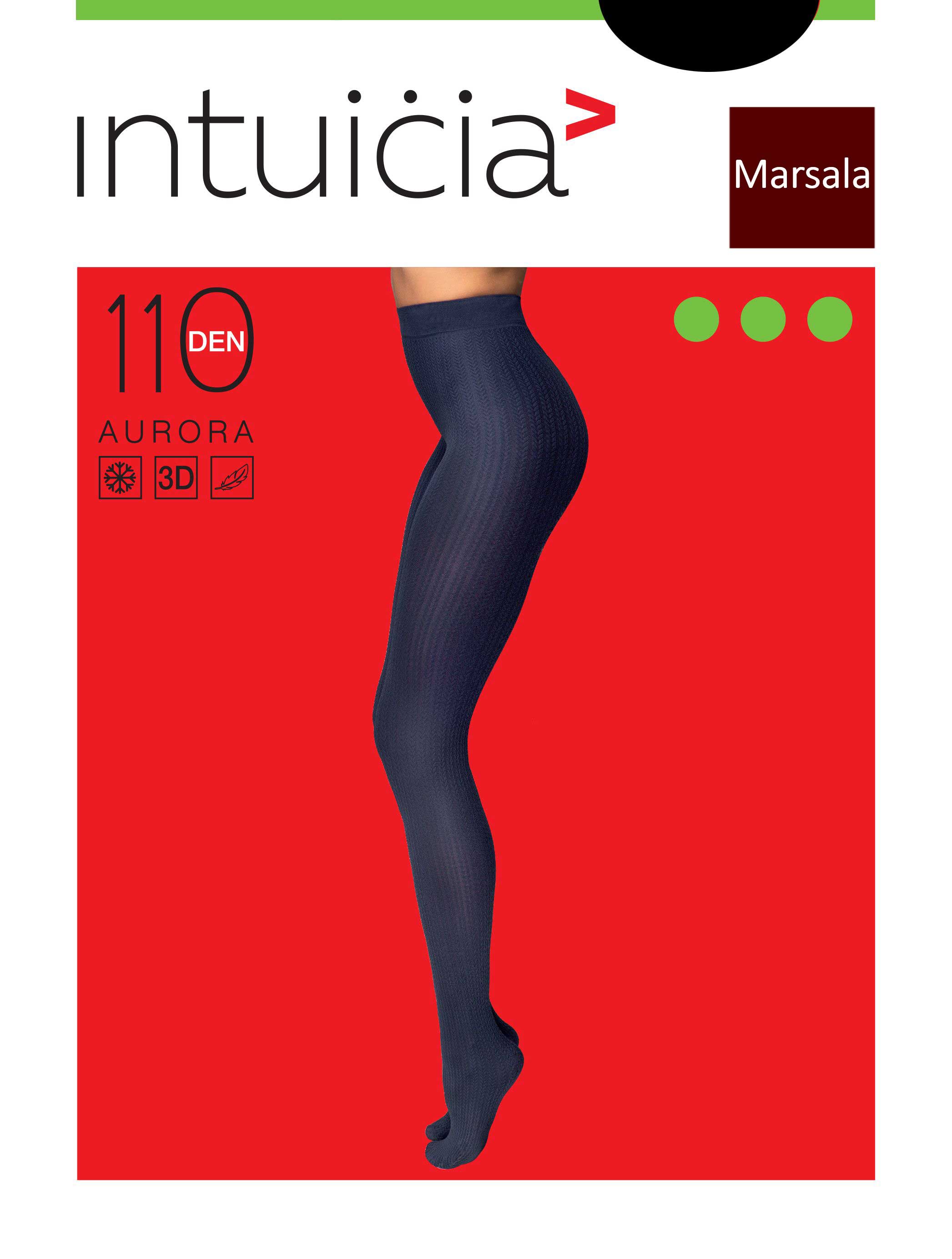 

Колготки Intuicia Aurora 110 Den  р Marsala, Колготки Intuicia Aurora 110 Den 2 р Marsala