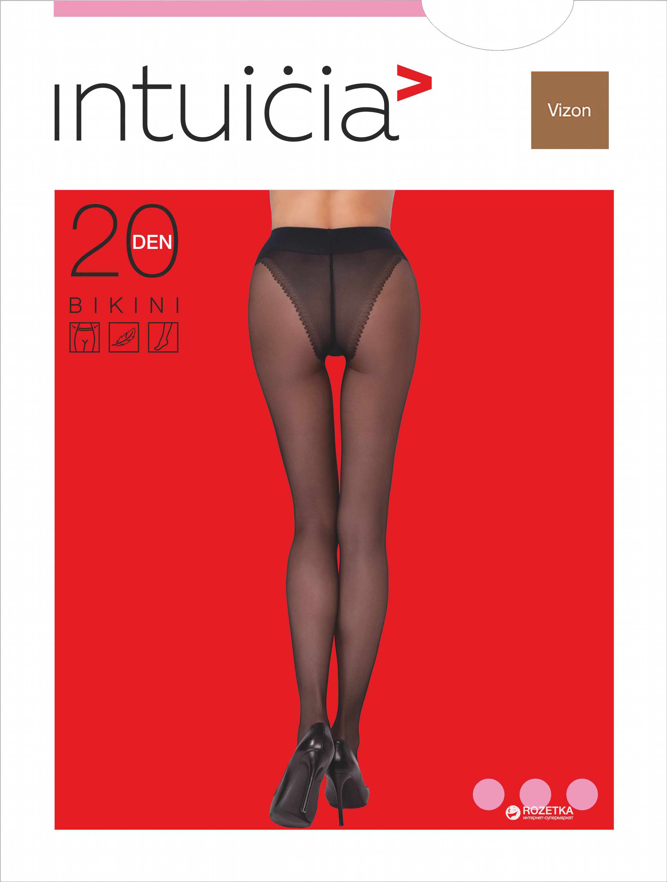 

Колготки Intuicia Bikini 20 20 Den  р Vizone, Колготки Intuicia Bikini 20 20 Den 4 р Vizone