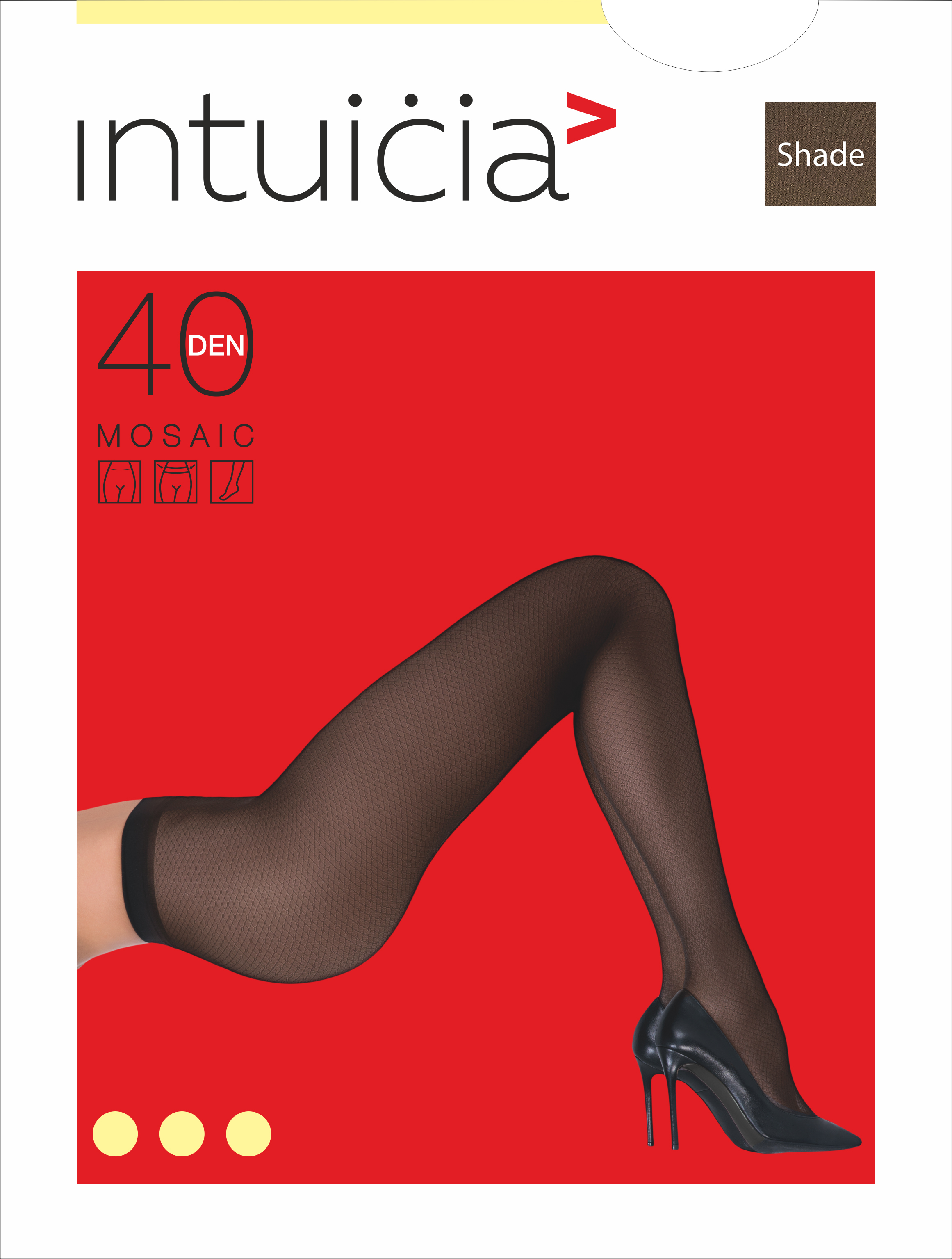 

Колготки Intuicia Mosaic 40 Den  р Shade, Колготки Intuicia Mosaic 40 Den 2 р Shade