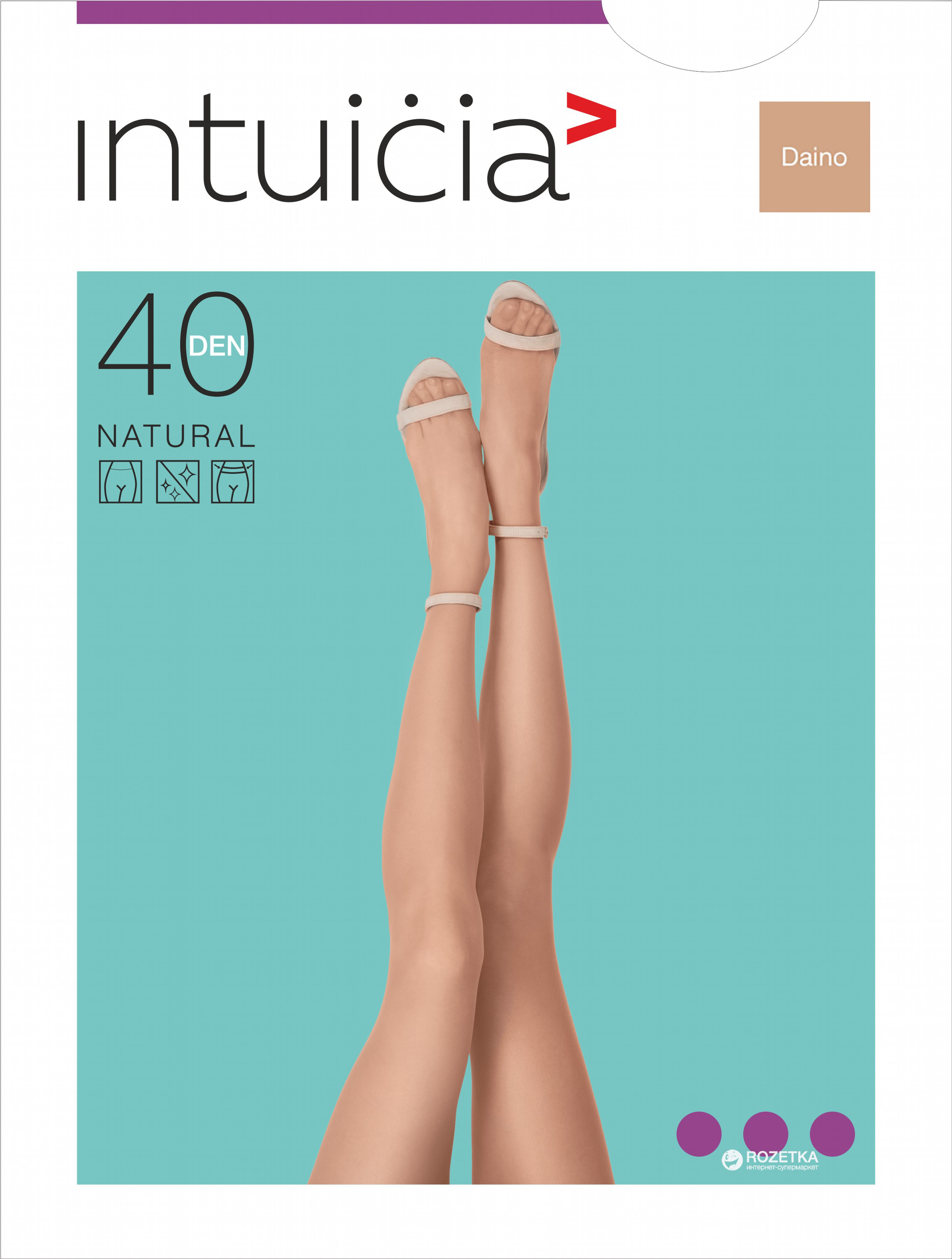 

Колготки Intuicia Natural 40 Den  р Daino, Колготки Intuicia Natural 40 Den 4 р Daino