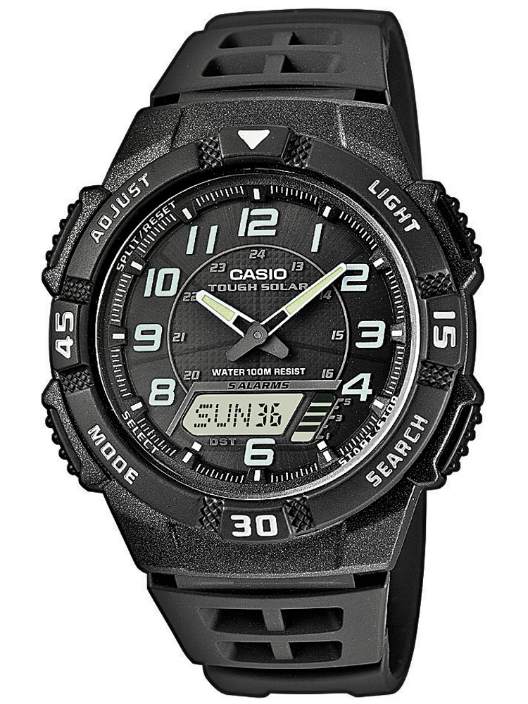 

Часы CASIO AQ-S800W-1BVEF Collection Solar 42mm 10ATM