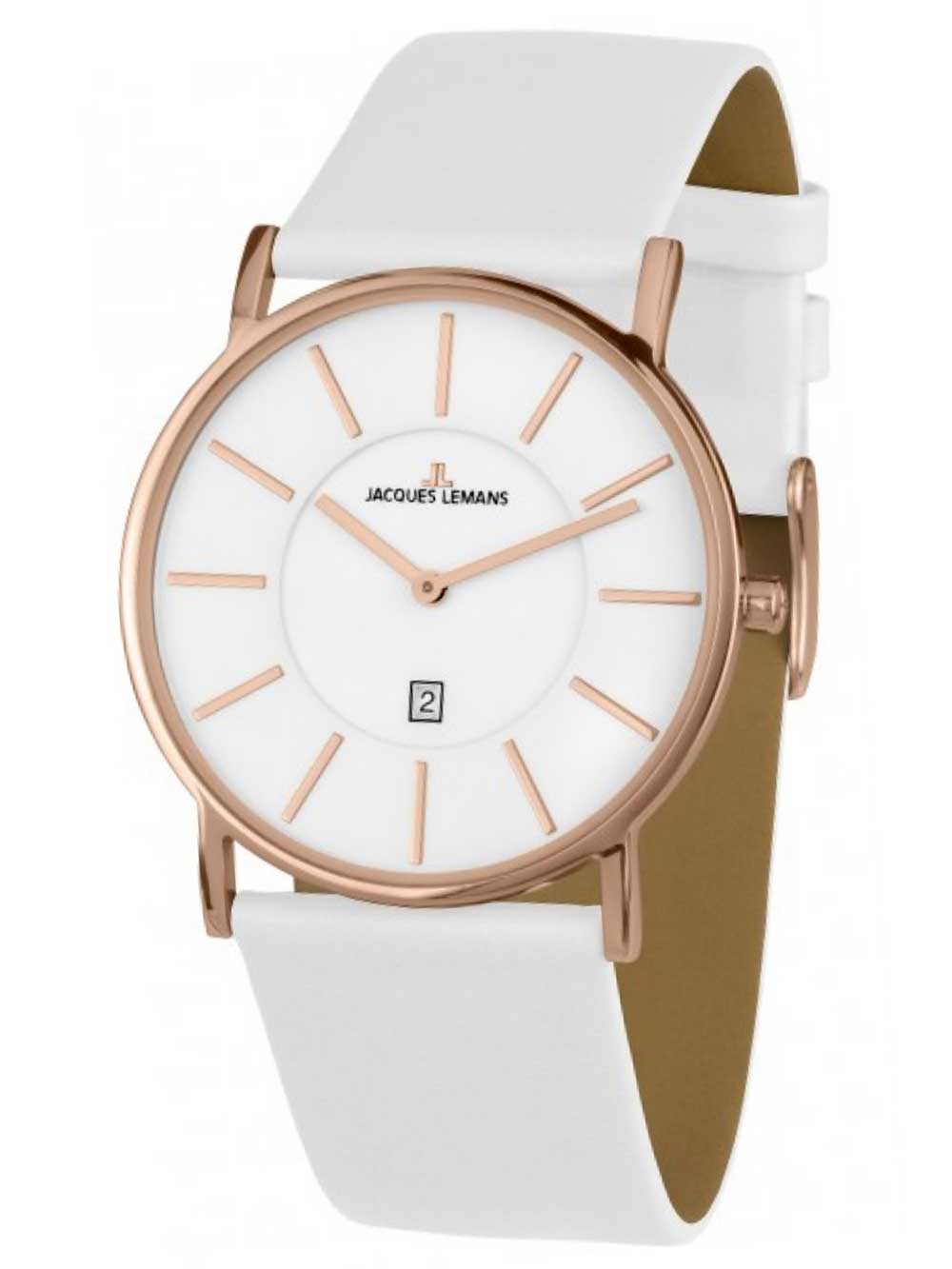 

Часы Jacques Lemans 1-1620F York Saphirglas Herren 39mm 5ATM