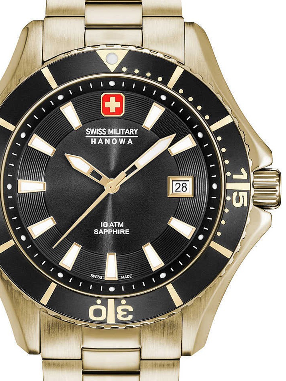 

Часы Swiss Military Hanowa 06-5296.02.007 Nautila 46mm 10ATM