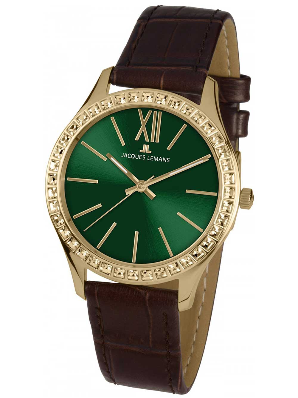 

Часы Jacques Lemans 1-1841ZB Rome Damen 37mm 10ATM