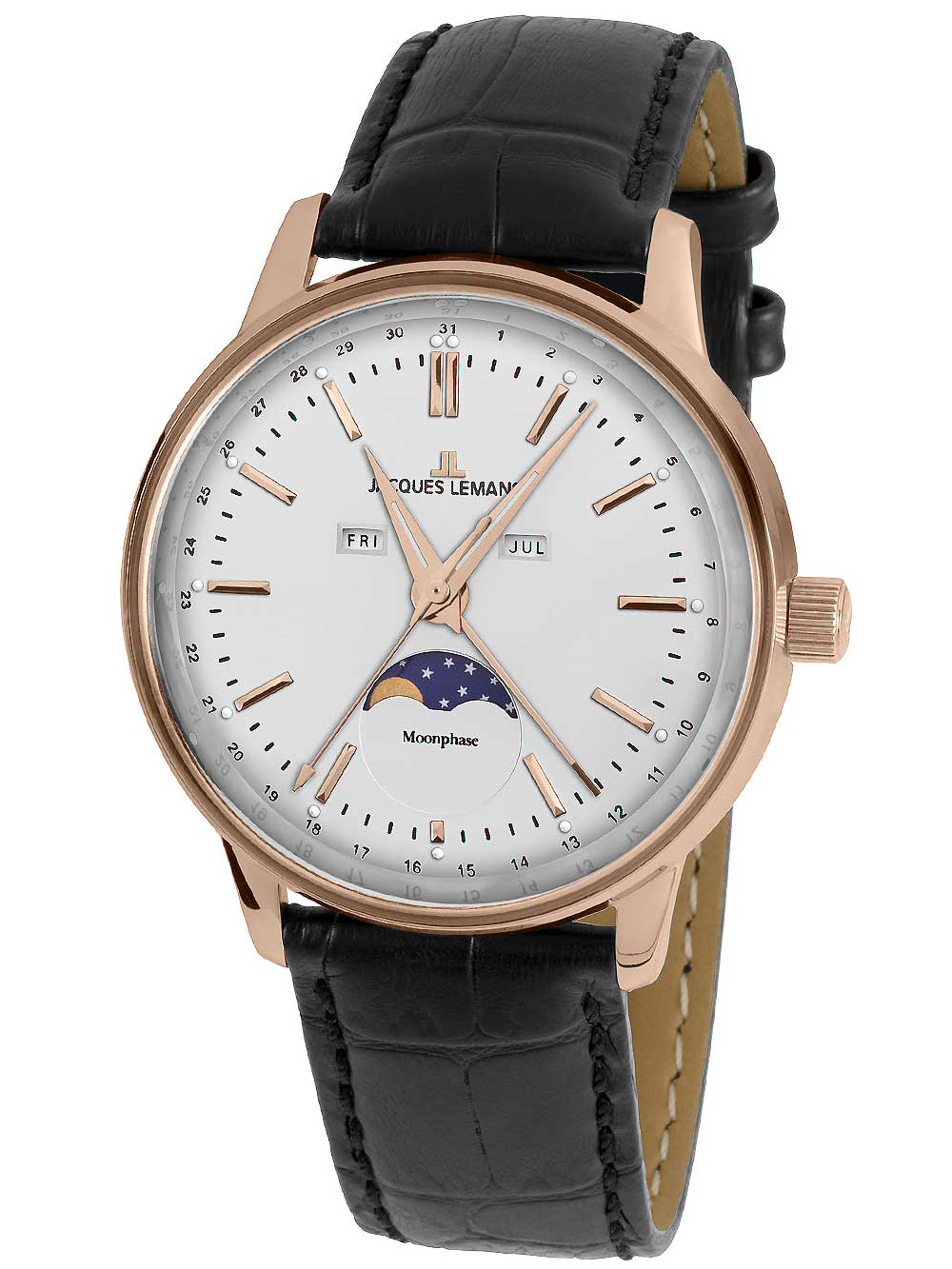 

Часы Jacques Lemans N-214B Retro Classic Mondphase Herren 38mm 5ATM