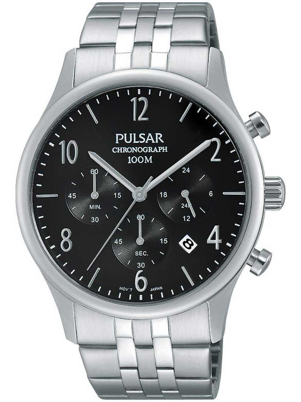 

Часы Pulsar PT3787X1 Chronograph 41mm 10ATM