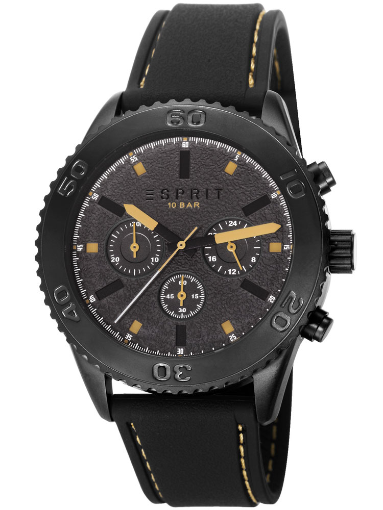 

Часы Esprit ES106871002 Marin Rider black beige Chrono Herren