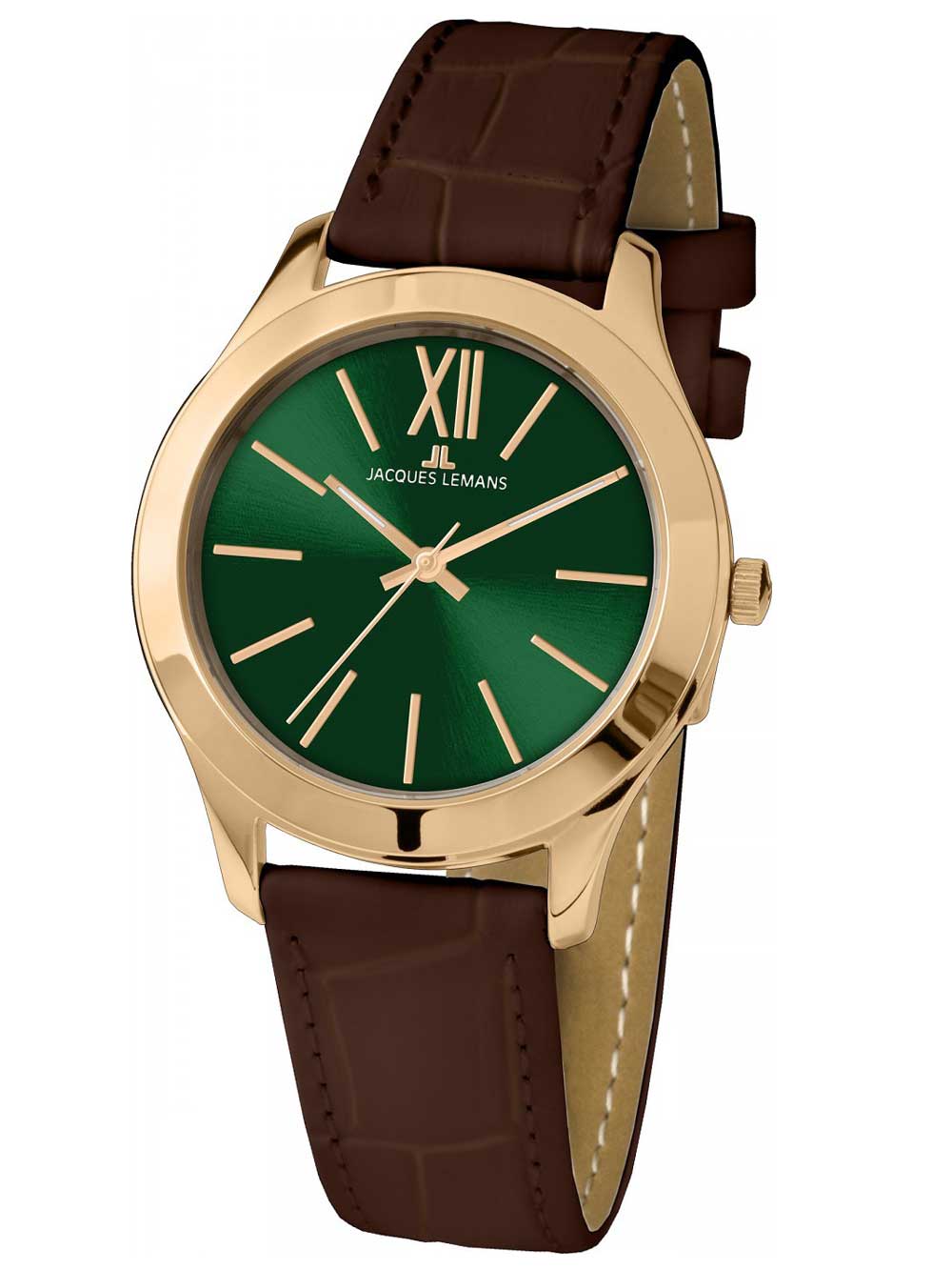 

Часы Jacques Lemans 1-1840ZB Rome Damen 37mm 10ATM