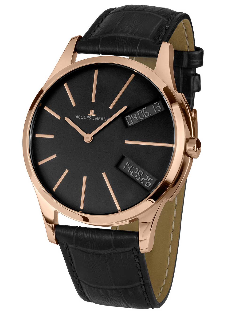 

Часы Jacques Lemans 1-1813E London Herren 46mm 5ATM