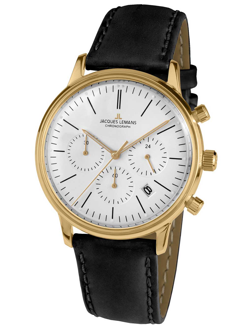 

Часы Jacques Lemans N-209ZE Retro Classic Unisex Chrono 39mm 5ATM