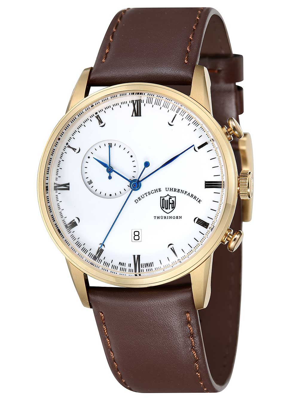 

Часы DuFa DF-9007-04 Weimar Chrono 41,5mm 3ATM