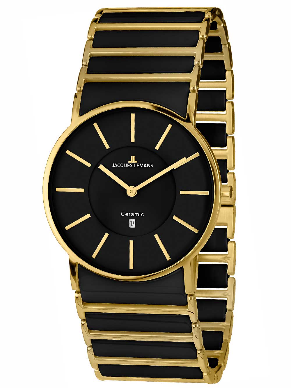 

Часы Jacques Lemans 1-1648D York Keramik Herren 39mm 5ATM