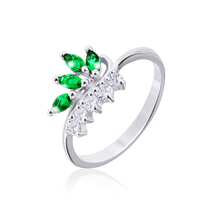 

Серебряное кольцо Silvex925 с фианитом 17.1 мм модели К2ФИ/007-Ж